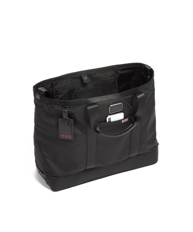 TUMI トートバッグ メンズ  TUMI ALPHA 3 キャリオール・トート ブラック