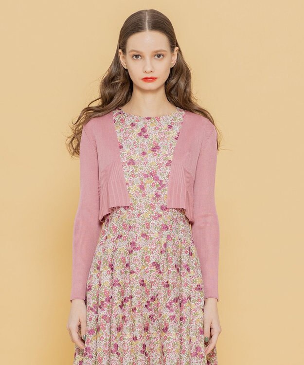 TOCCA 【洗える！】AJISAI ボレロ ピンク系