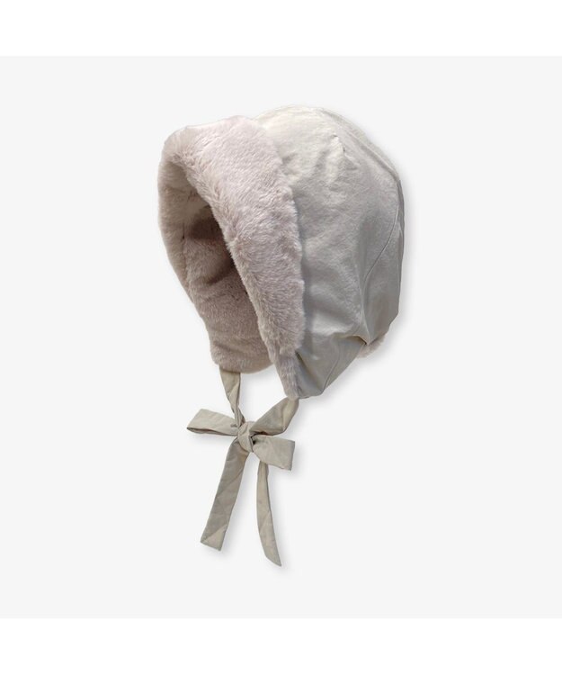 林八百吉商店 un chapeau  中綿ボンネット ベージュ