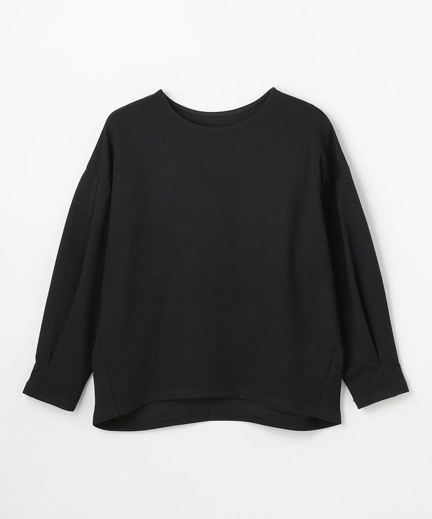 ANY L タックスリーブプルオーバー ブラック
