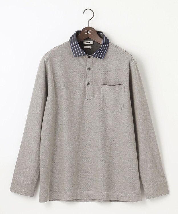 JOSEPH ABBOUD 【キングサイズ・オーガニックコットン】ダディポロシャツ