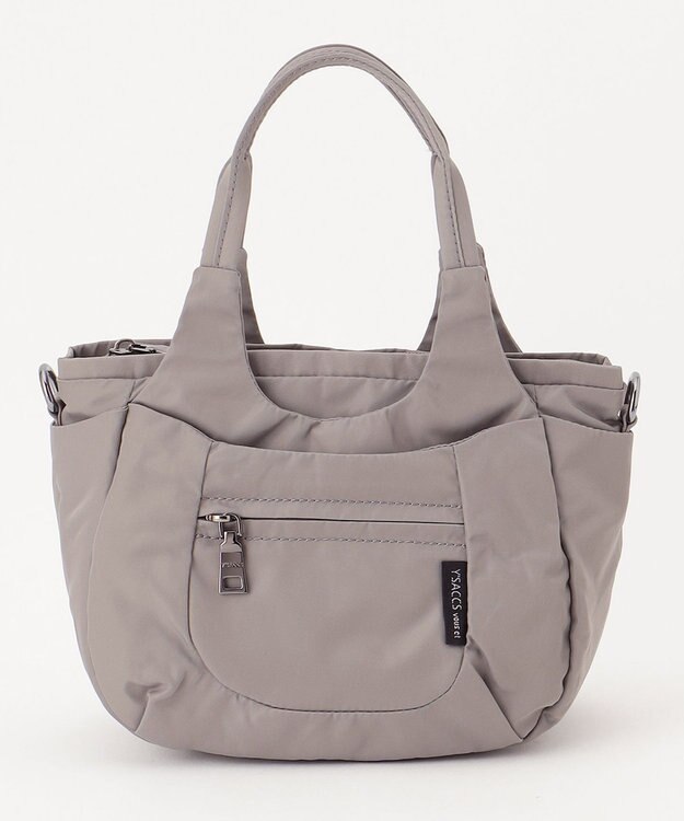 Y'SACCS 【Y’SACCS vous et】ラウンド2WAYミニトート グレー