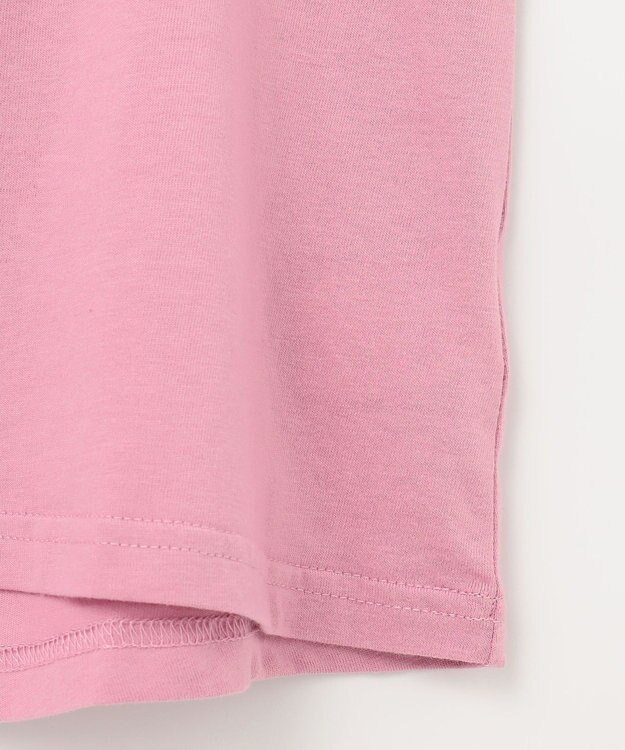 ANY KIDS 接触冷感 しろくま オフショルダー Tシャツ ピンク×パフューム