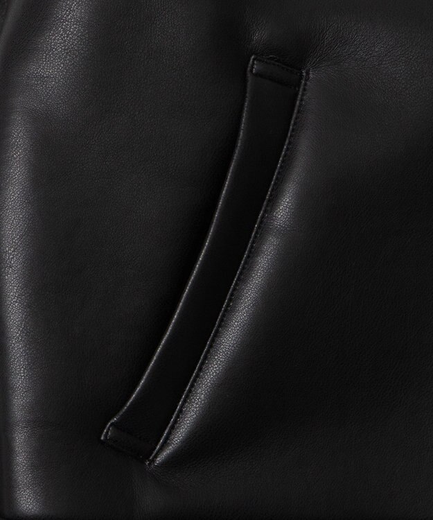 WEGO ボアフライトジャケット ブラック