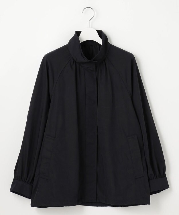 709 新品 自由区 【洗える】ブライトメモリーツイル ブルゾン ジャケット 洗える】ブライトメモリーツイル ブルゾン / 自由区 L | ファッション