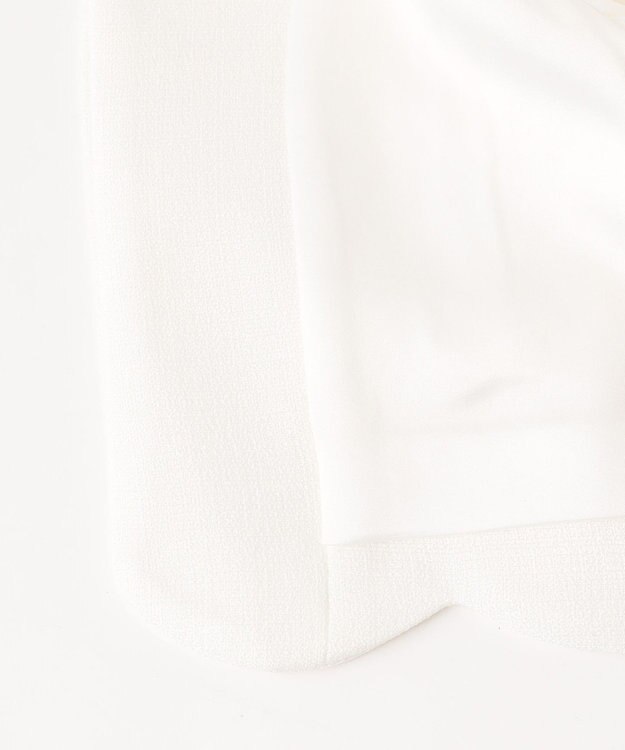 ANY KIDS 【2点セット】リボンボレロジャケット+シフォンプリーツ ワンピース ラベンダー