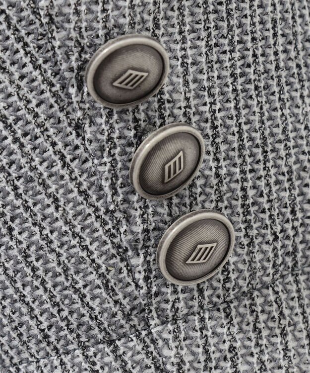 JOSEPH ABBOUD 【JAPANファブリック/清涼/軽量】和紙ラッセルジャージー ジャケット ライトグレー系