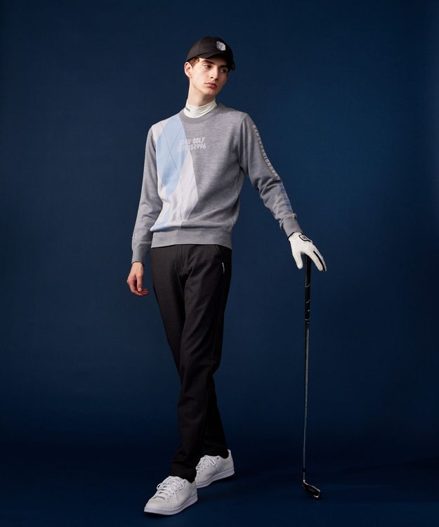 23区GOLF 【MEN】【撥水・ストレッチ】４ＷＡＹストレッチ パンツ ブラック系