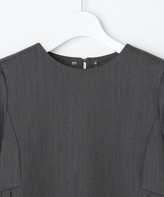 Feroux 【先行予約】2WAYレースカラー美シルエット セットアップ グレー系