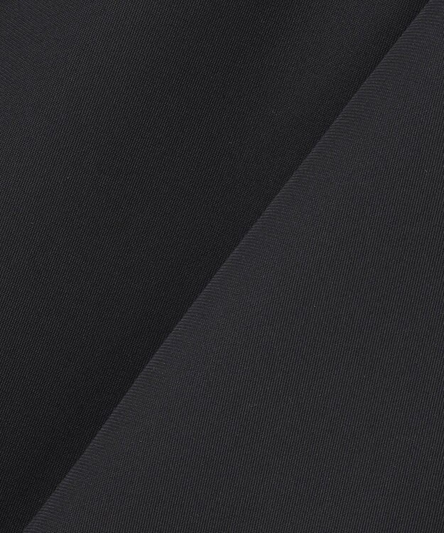 J.PRESS LADIES 【洗える】Crispyツイル ストレート パンツ ブラック系