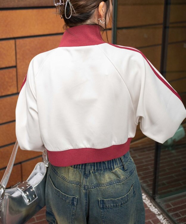 WEGO ショートトラックジャケット ワイン