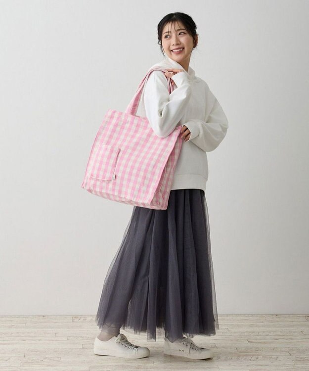 ROOTOTE 1016【A4サイズ収納 】SN.トールボックス.メルシー-D 06：ピンク