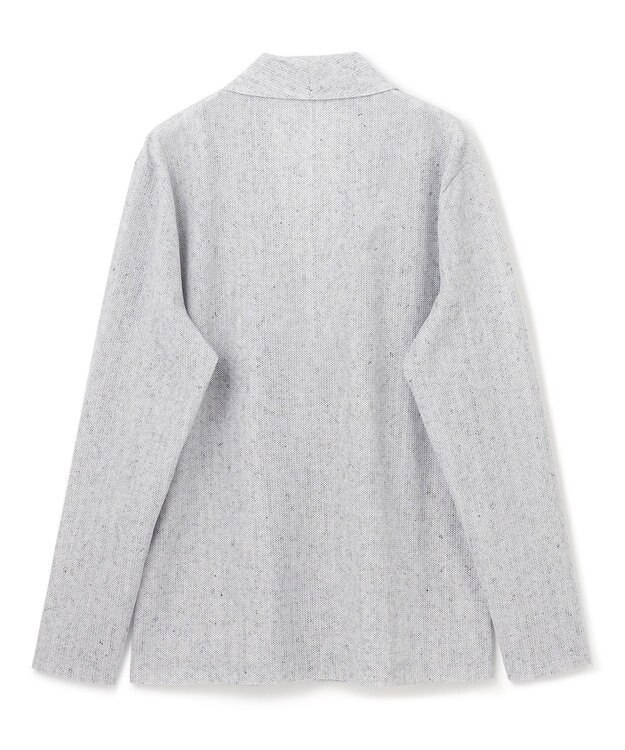 JOSEPH HOMME リネンドビージャージー　カットソージャケット ライトグレー系