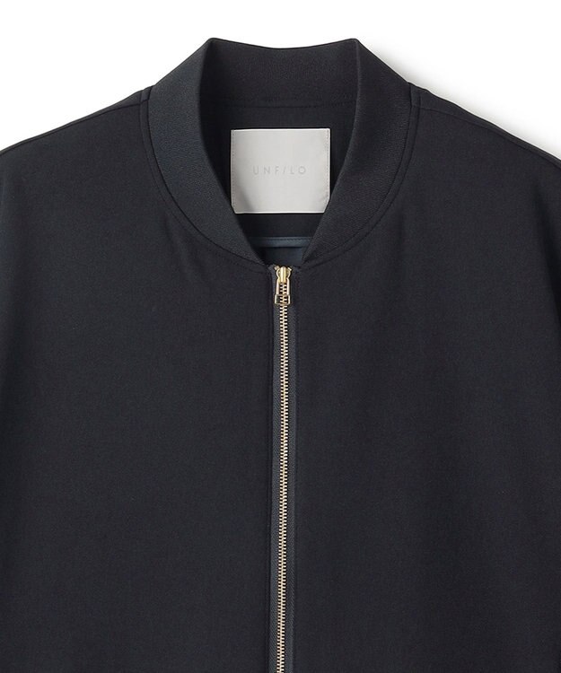 UNFILO L BEAUTY MOVE ヘビロテ ブルゾン ネイビー