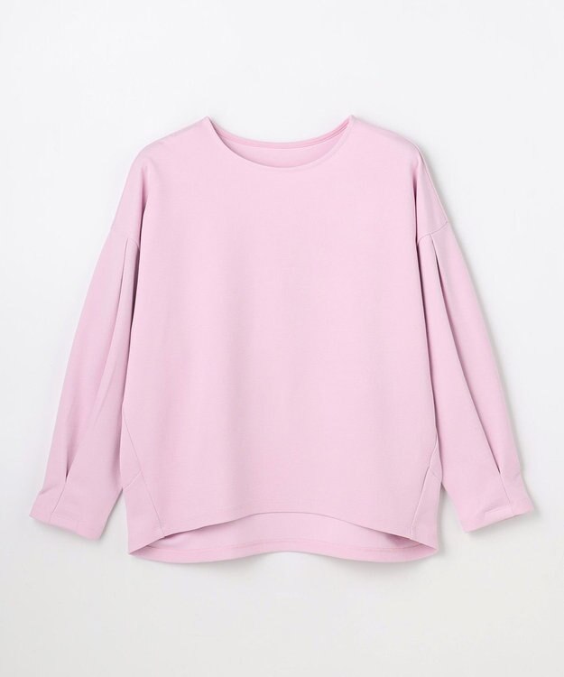 ANY L タックスリーブプルオーバー ピンク