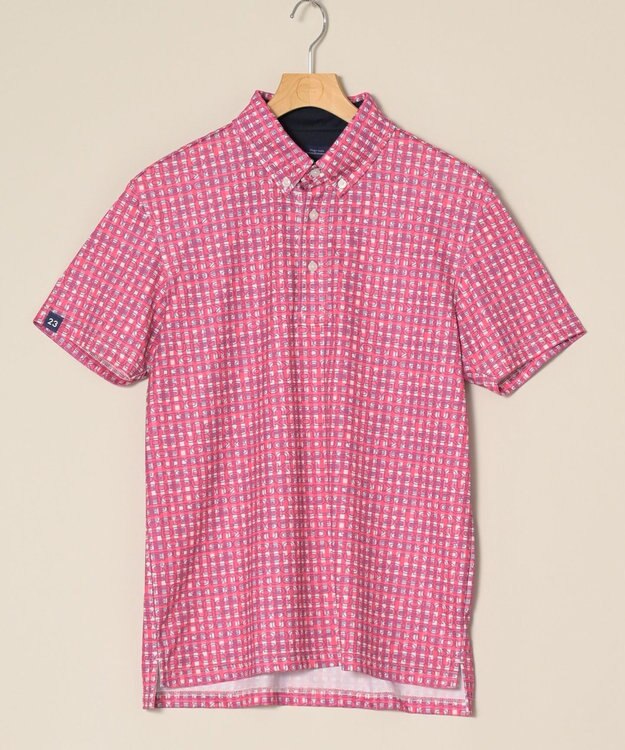 ONWARD Reuse Park メンズ商品【23区 GOLF】カットソー春夏 ピンク
