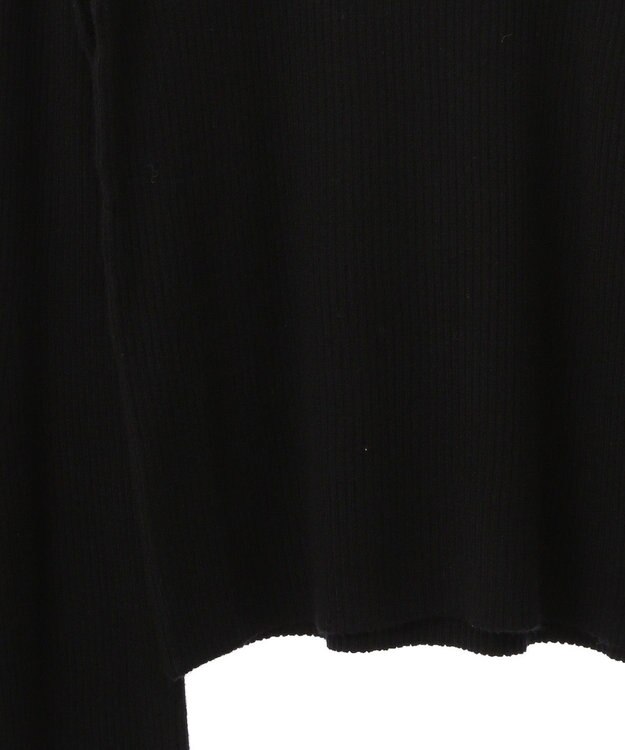 earth music&ecology フレアスリーブプルオーバー Black