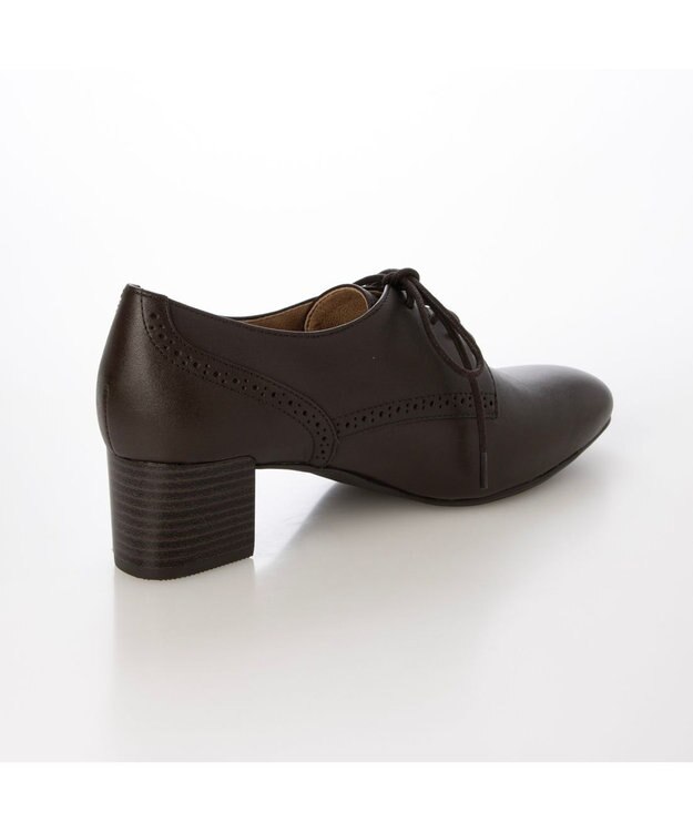 ing <ing>クラシカルレースアップシューズ ダークブラウン