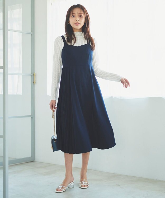 Feroux シアーパターンステッチ カットソー アイボリー系