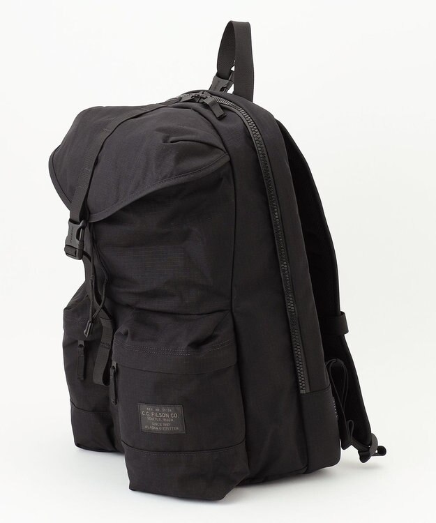 JOSEPH ABBOUD MOUNTAIN 【FILSON・軽量・大容量】リップストップ ナイロン バックパック ブラック系