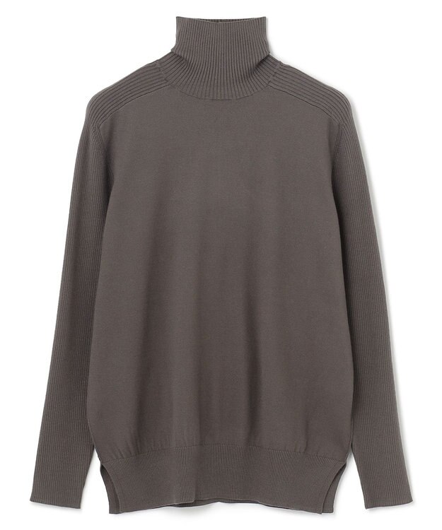BEIGE， WILLOW / ハイネックニット C.Gray