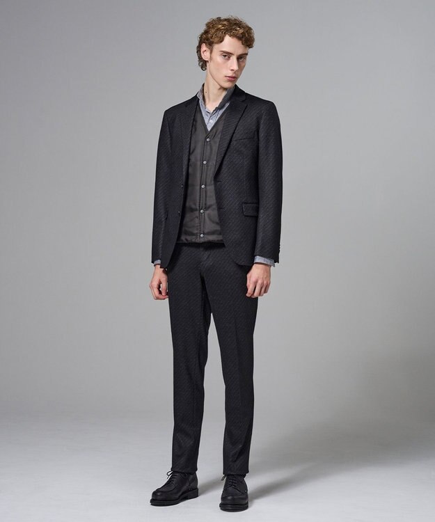 JOSEPH HOMME 新素材【セットアップ対応 / ストレッチ】スロープドビージャージー　テーパードパンツ / CITY EASY グレー系