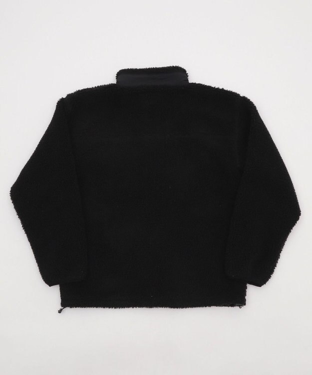 WEGO 【2025年秋冬新作アイテム/ユニセックス着用ITEM/SMLサイズ展開】ボアブルゾン ブラック