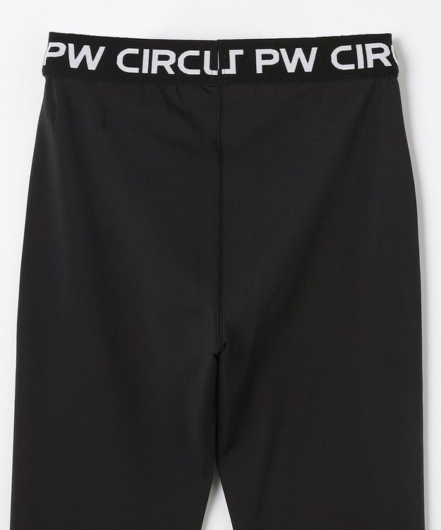PW CIRCULUS 【WOMEN】裏起毛レギンスパンツ ゴルフウェア レディース ブラック系