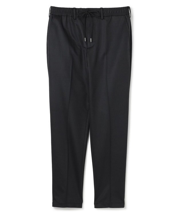 JOSEPH HOMME 新素材【抜群のストレッチ性/セットアップ対応可】スプリングウールジャージー / PEGG CONVERTIBLE ブラック系