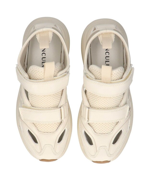 Bridget Birkin 【VINCULUM】ベルクロスニーカーサンダル アイボリー