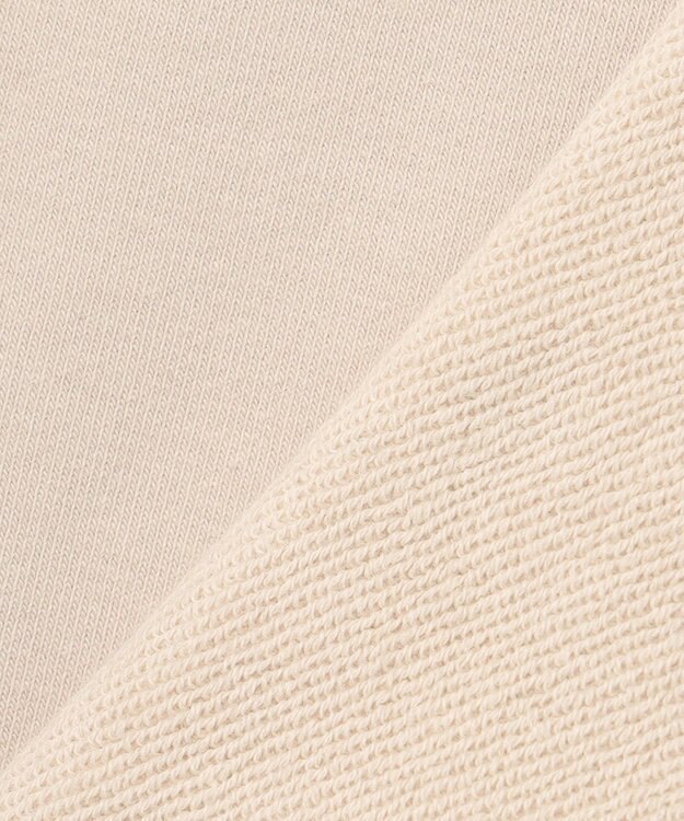 NAVE 【Nave  洗える】裏毛 クロップドパーカー アイボリー系