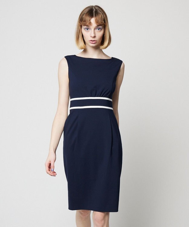 TOCCA 【UVカット＆洗える！】LILY ドレス ネイビー系