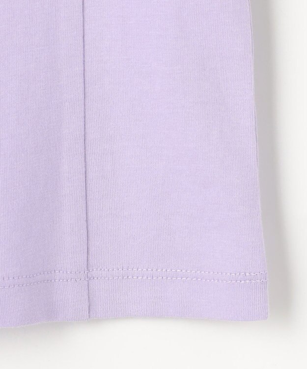 組曲 KIDS 【110-140㎝】 フルールフリルTシャツ ラベンダー