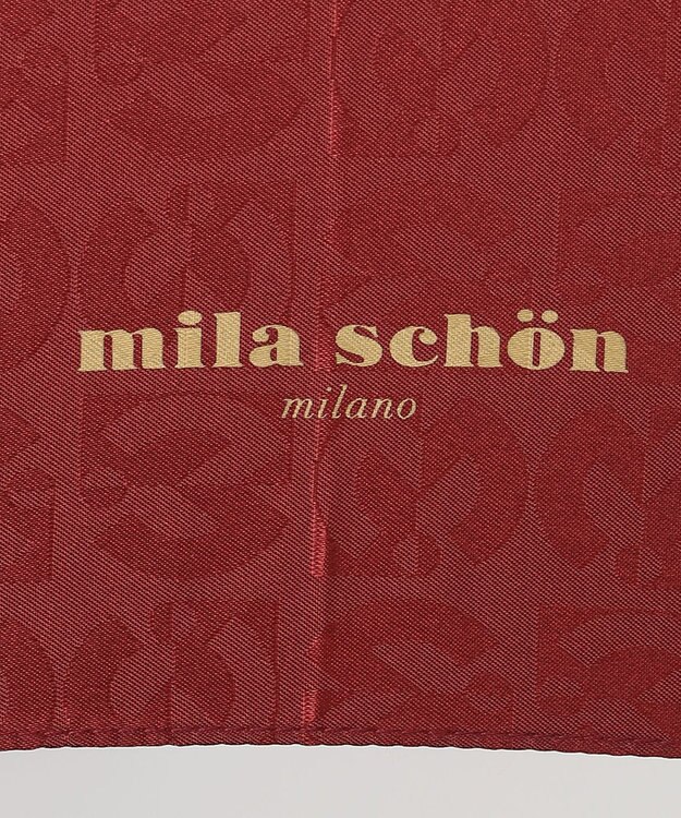 MOONBAT 【雨傘】 ミラショーン (milaschon) 長傘ジャカード織り ワイン