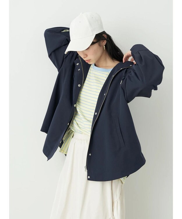 earth music&ecology マウンテンパーカー Navy