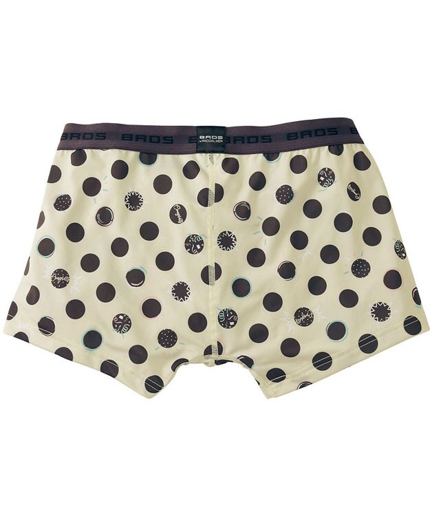 WACOAL MEN ボクサーパンツ【キモチ届けるパンツ】フロント快適設計 肌あたり軽減設計 前閉じ 下着 オリジナルメッセージカード付き GT3424 /ブロス バイ ワコールメン アイボリー