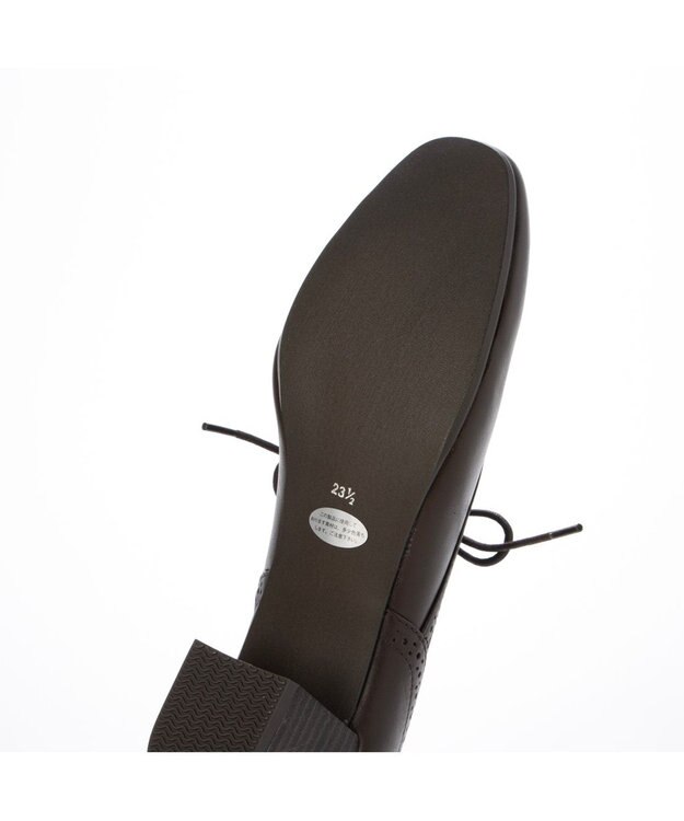 ing <ing>クラシカルレースアップシューズ ダークブラウン