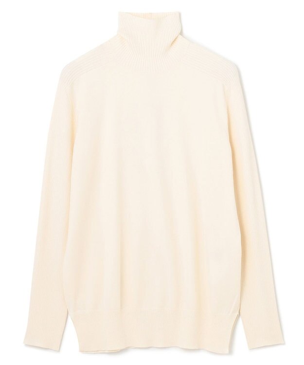 BEIGE， 【S-size】WILLOW / ハイネックニット Ecru