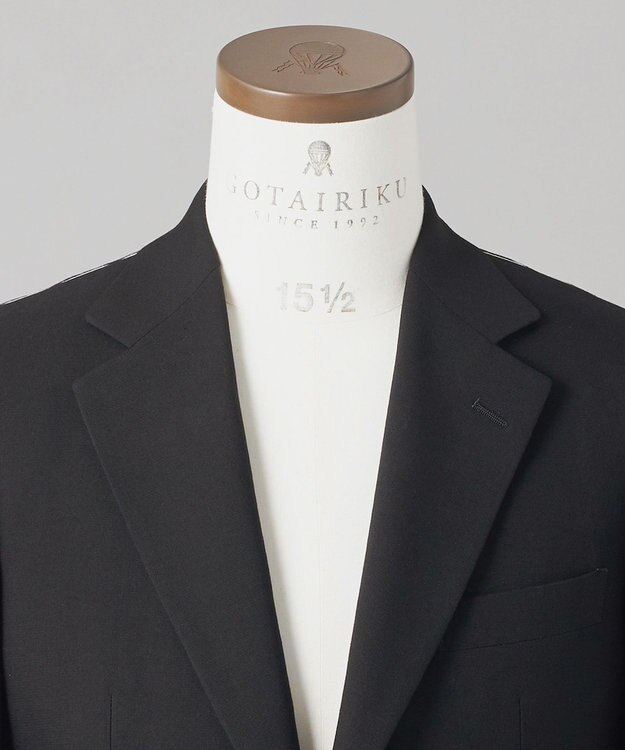 GOTAIRIKU 【WEAR BLACK】御幸毛織 スーパーブラックフォーマルスーツ ブラック系