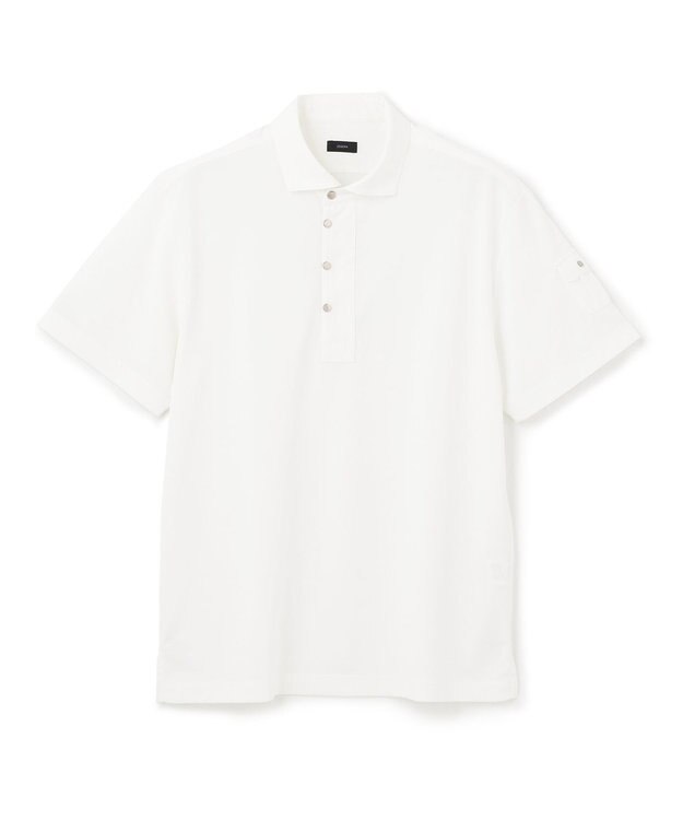 JOSEPH HOMME アイスコットンカノコ  ポロ ホワイト系