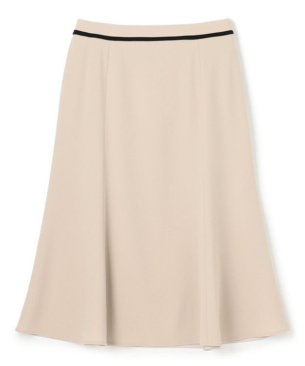 BEIGE， 【洗える】CINDY / フレアスカート Sand × Black