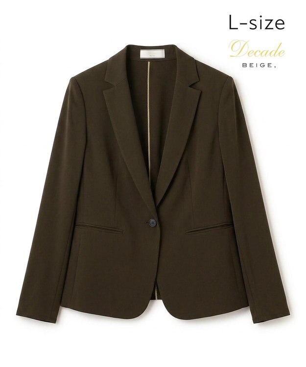 BEIGE， 【セットアップ対応】CINDY / テーラードジャケット Brown