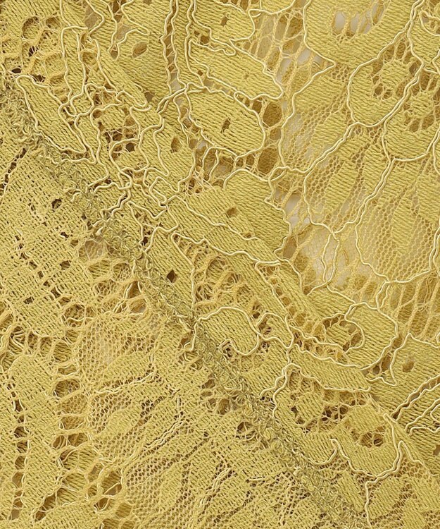 Feroux ヴィンテージレース ブラウス イエロー系