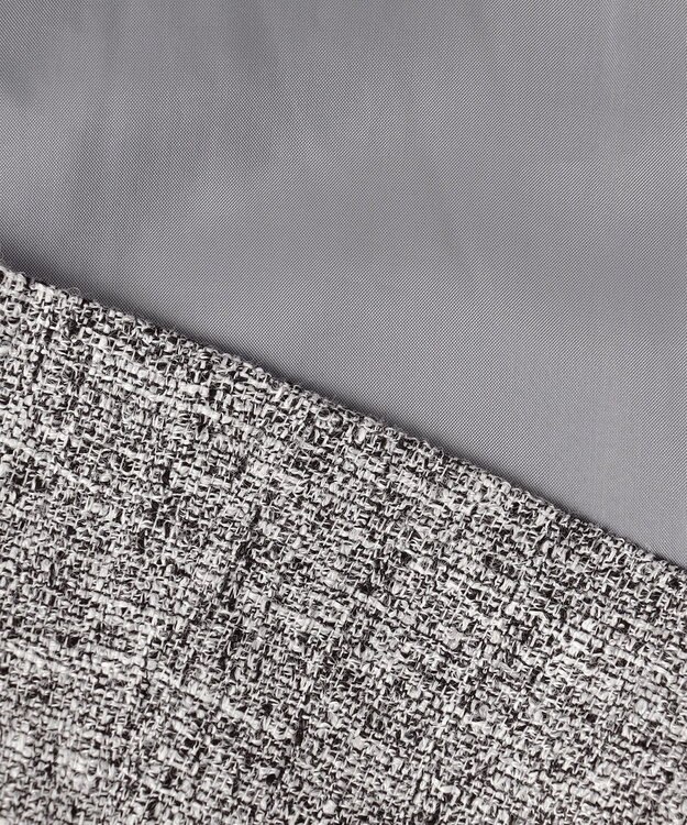 J.PRESS LADIES 【セットアップ対応】Light Tweed ノーカラー ジャケット ブラック系5