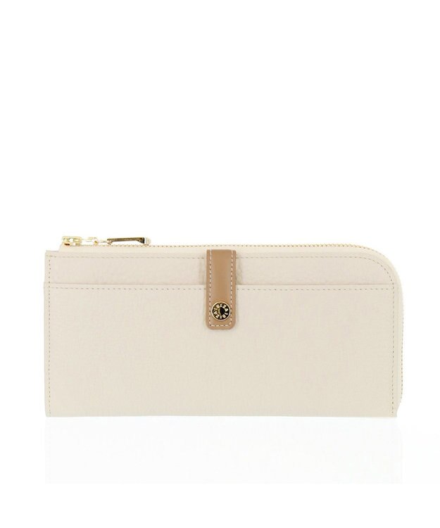 IBIZA フェリース　Ｌ字ファスナー長財布 アイボリー