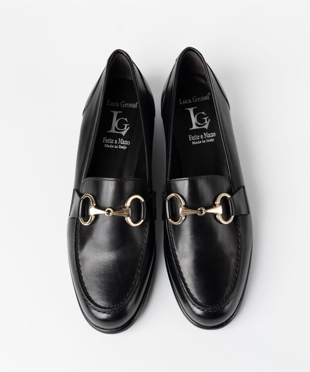 BONTRE 【LucaGrossi/ルカグロッシ】ビットローファー ブラック