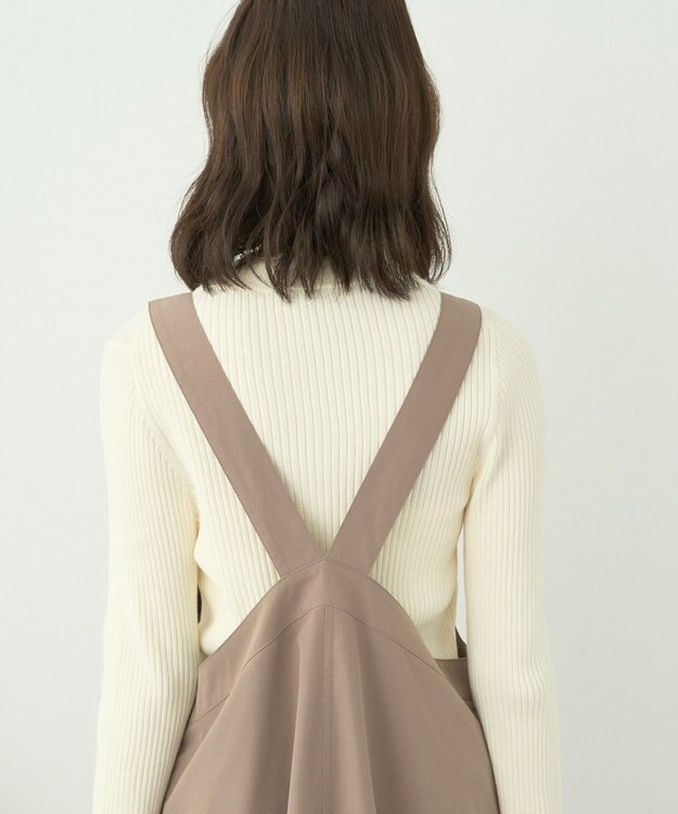 earth music&ecology ティアードフリルジャンスカ Mocha