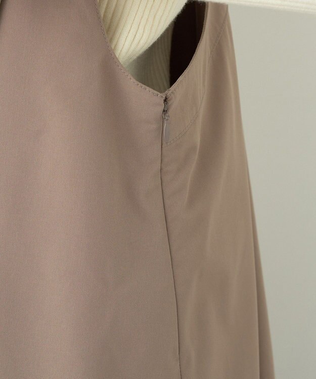 earth music&ecology ティアードフリルジャンスカ Mocha