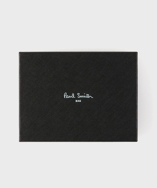 Paul Smith グレインレザー 2つ折り財布 グレイッシュベージュ