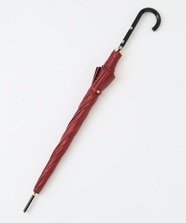 MOONBAT 【雨傘】 ミラショーン (milaschon) 長傘ジャカード織り ワイン